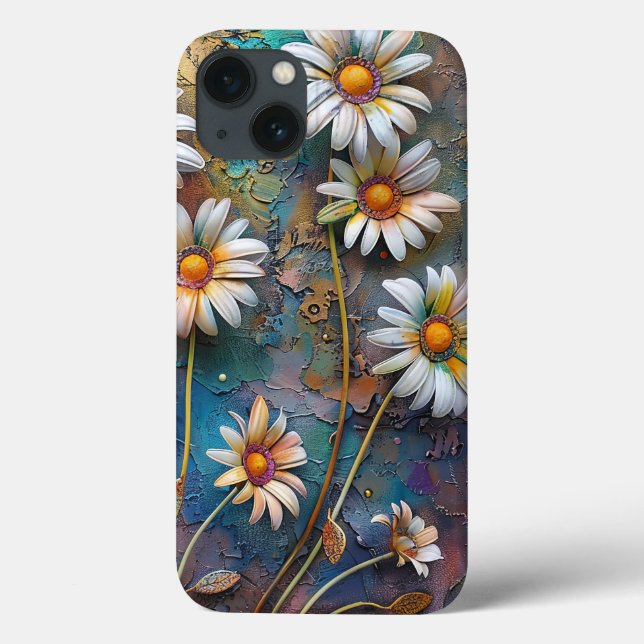 Pretty Daisy Flowers Wildflowers Flower Floral Case-Mate iPhone Case (Back)