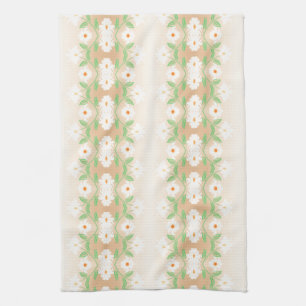Pretty Daisy Print Tea-Towel Tea Towel