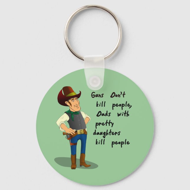 Pretty Daughters Keychain (Front)