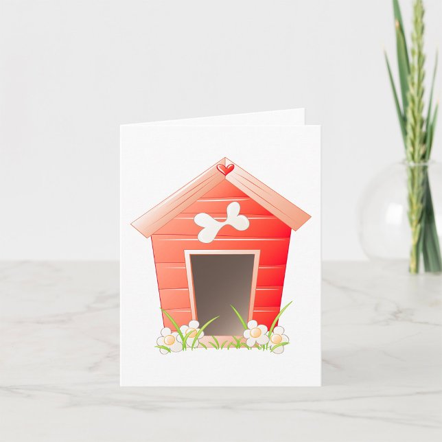 Pretty Dog House Card (Creator Uploaded)