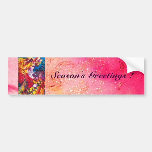 PRETTY DOLL BUMPER STICKER (Front)