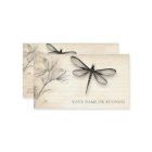 Pretty Dragonfly Sketch Vintage Journal 