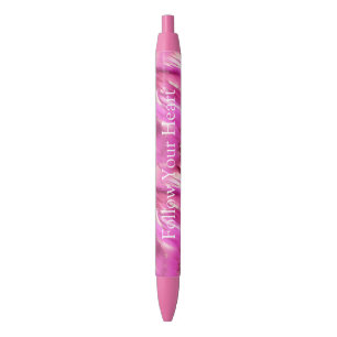 Pretty Dream Pink Black Ink Pen