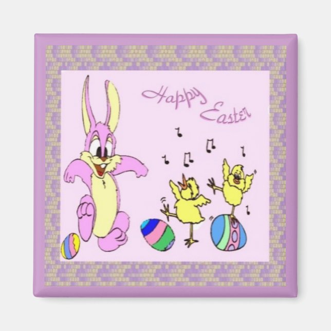 Pretty Easter Magnet (Front)