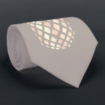 Pretty elegant copper rose gold pineapple & grey tie<br><div class="desc">Modern faux copper rose gold pineapple.</div>