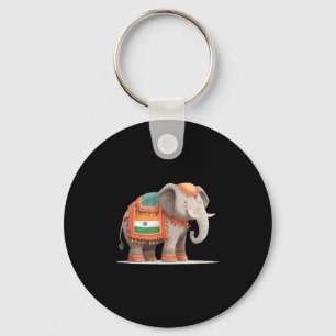 Pretty Elephant Costume For Indian Colours And Ani Key Ring
