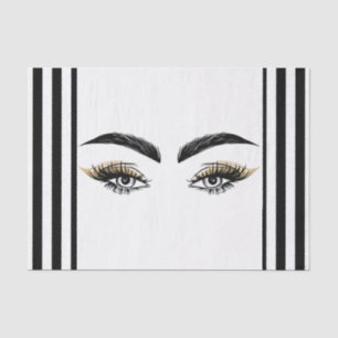 Pretty Eyes Beauty Salon Makeup Eyelashes Lashes Tissue Paper
