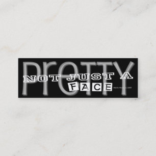 Pretty Face - Social Media Personal Card