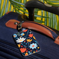 Pretty Feminine Black Floral Pattern