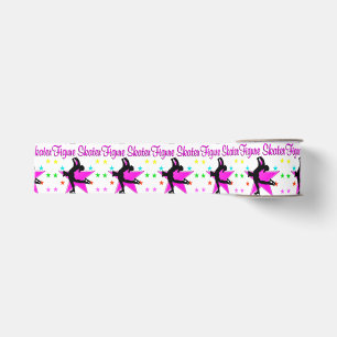PRETTY FIGURE SKATER GROSGRAIN RIBBON