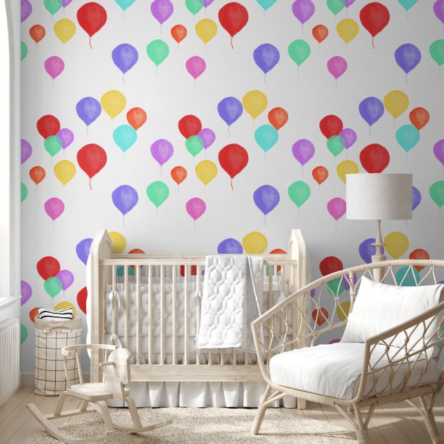 Pretty Floating Balloons Wallpaper (Kids)