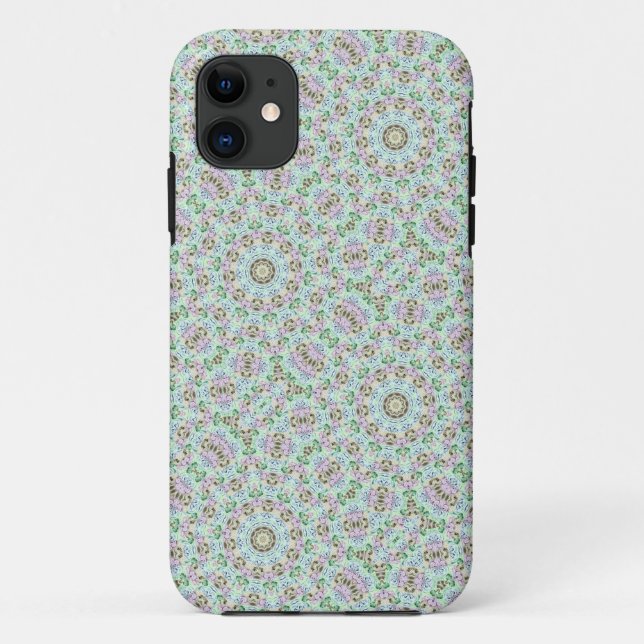 Pretty floral art design Case-Mate iPhone case (Back)