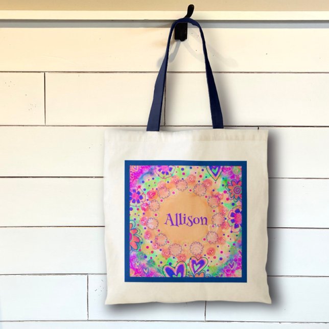 Pretty Floral Custom Inspirivity Tote Bag (Creator Uploaded)