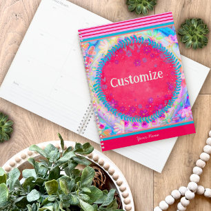 Pretty Floral Customisable Cheerful Inspirivity  Planner