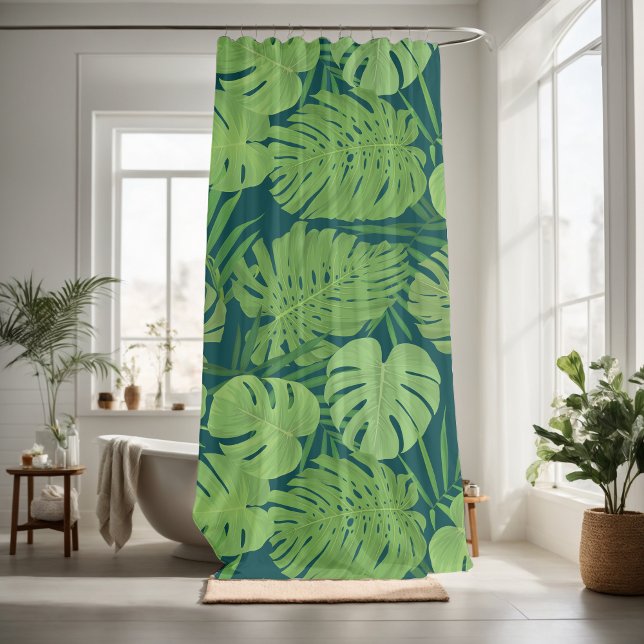 Pretty floral decorative eye-catching  shower curtain (Creator Uploaded)