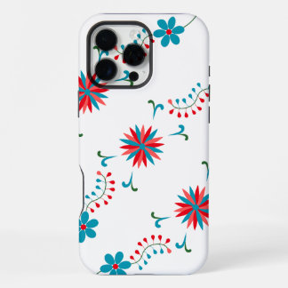 Pretty Floral Design iPhone 16 Pro Max Case