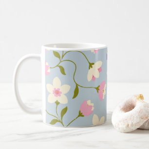 Pretty Floral Flower Cup