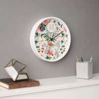 Pretty Floral Monogram