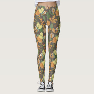 Pretty Floral Pattern Leggings