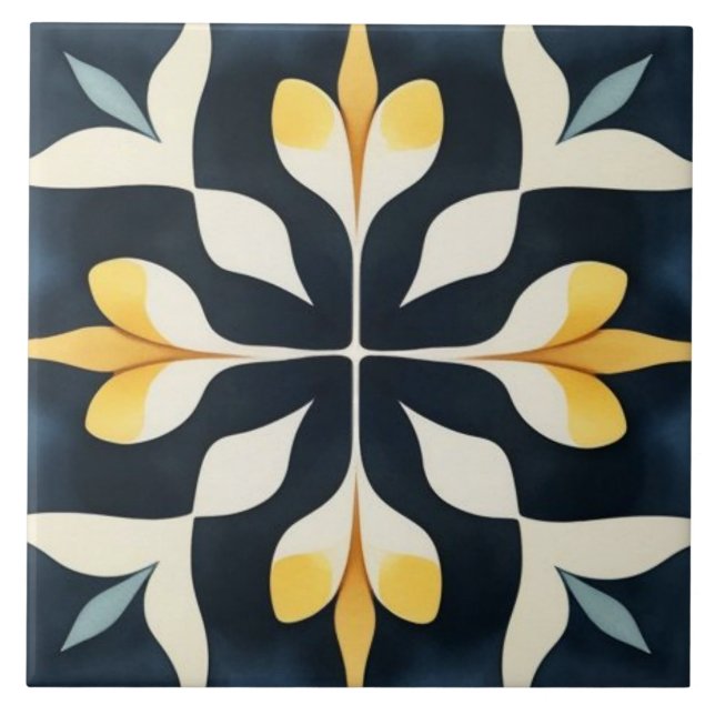 Pretty Floral Tile (Front)