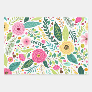 Pretty Floral Wrapping Paper