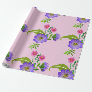 Pretty Floral  Wrapping Paper