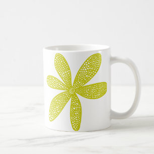 Pretty Flower - Banana Yellow Coffee Mug