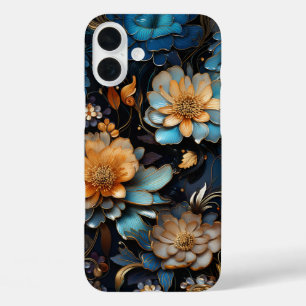Pretty Flower Design iPhone 16 Plus Case