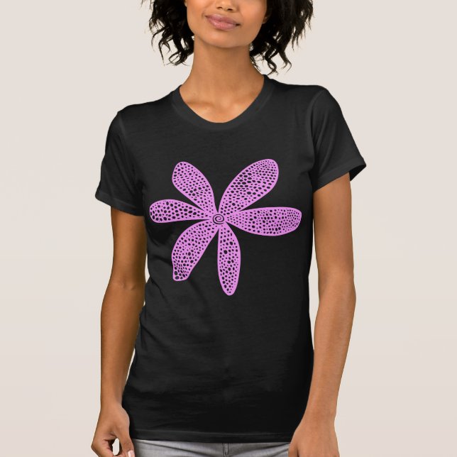 Pretty Flower - Light Violet T-Shirt (Front)