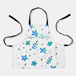 Pretty Flower Party Apron
