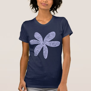 Pretty Flower - Powder Blue T-Shirt
