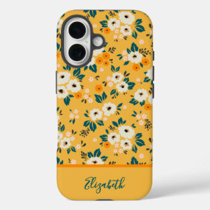Pretty Flowers Girly Case-Mate iPhone Case