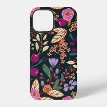 Pretty flowers in bright colours Case-Mate iPhone