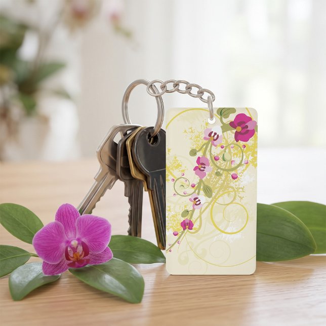 Pretty Flowers Key Ring (Creator Uploaded)