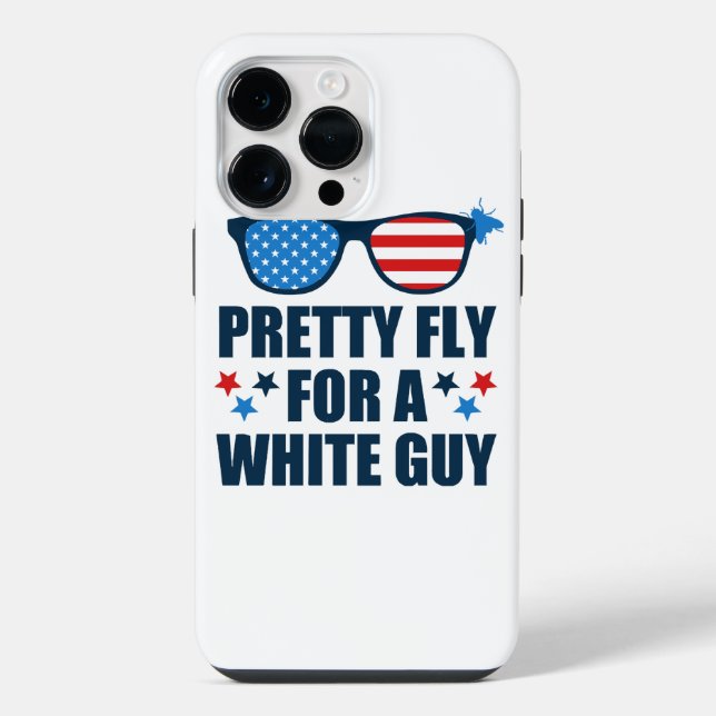 Pretty Fly For A White Guy iPhone Case (Back)