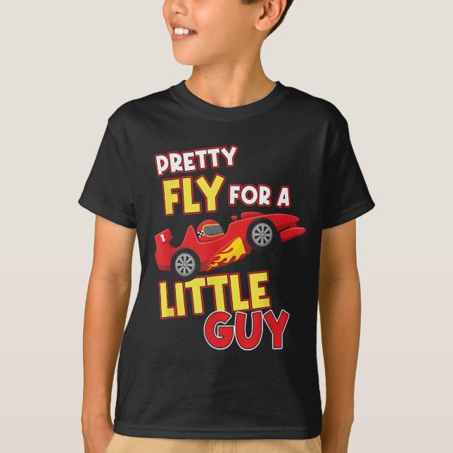 Pretty Fly For Little Boy Guy Son Brother Kid Chil T-Shirt (Front)
