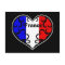 Pretty French heart