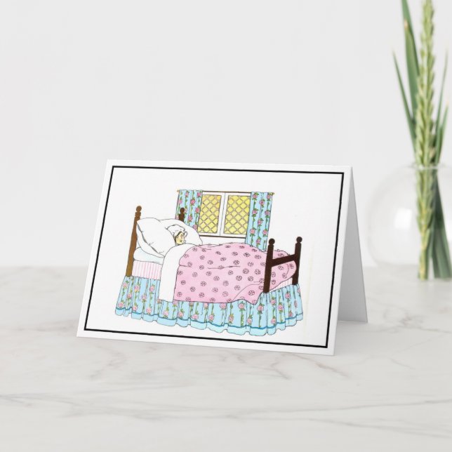 Pretty Get Well Card (Front)