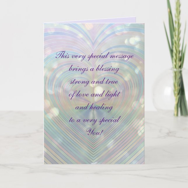 Pretty Get Well Card (Front)