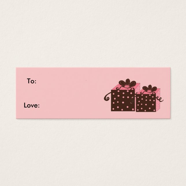 Pretty Gifts - Gift Tag (Front)