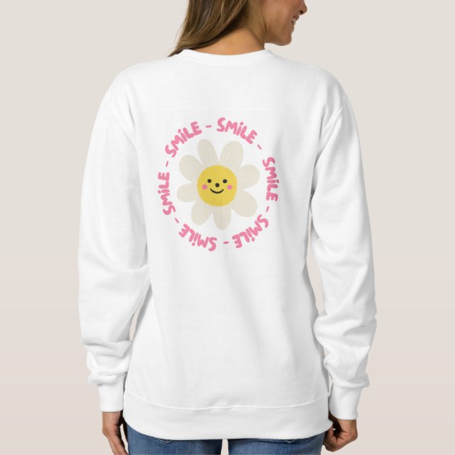 Pretty girl  sweatshirt (Back)