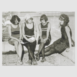 Pretty Girls, 1920s Tissue Paper