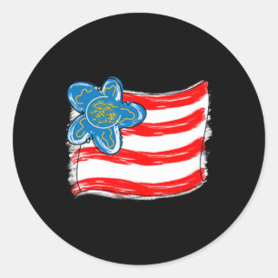 Pretty Girls Vote Republican Funny Conservative Cu Classic Round Sticker