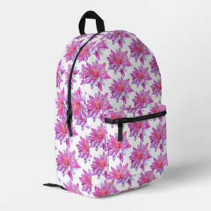 Pretty girly floral pattern cute daisy  printed backpack