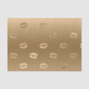 Pretty Girly Kisses Feminine Glam Sensual Lips Tissue Paper
