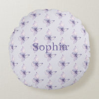 Pretty Girly Lavender Purple Butterflies