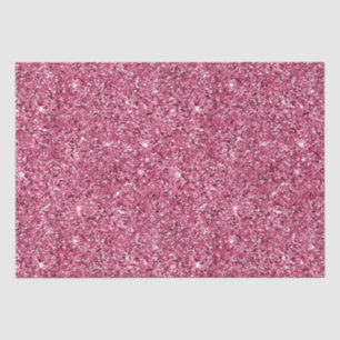 Pretty Girly Pink Glitter  Tissue Paper