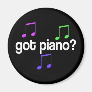 Pretty Got Piano Musical Gift Magnet