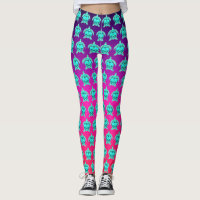 Pretty green blue turquoise teal turtles pattern