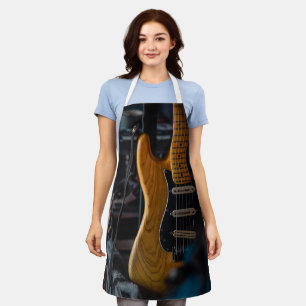 Pretty Guitar Apron